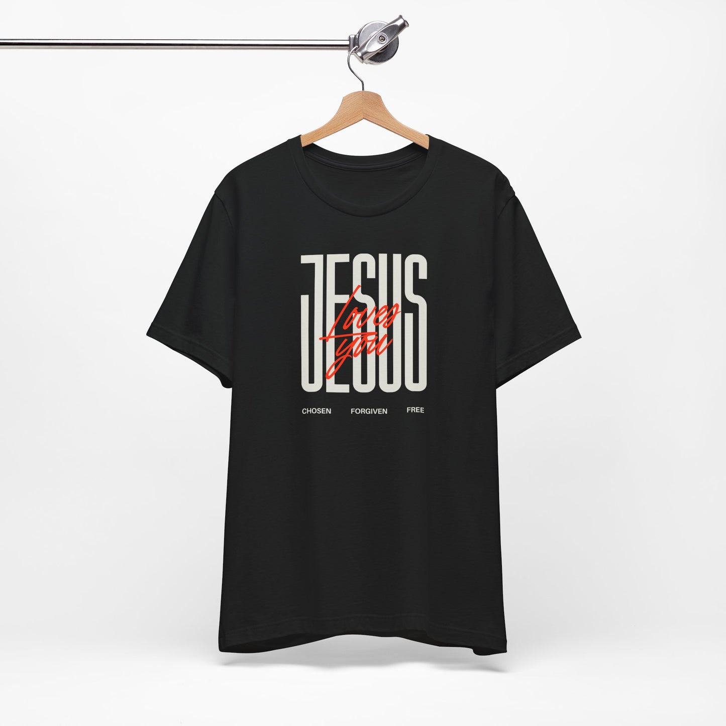 Jesus Loves You - Unisex Soft Short Sleeve Tee