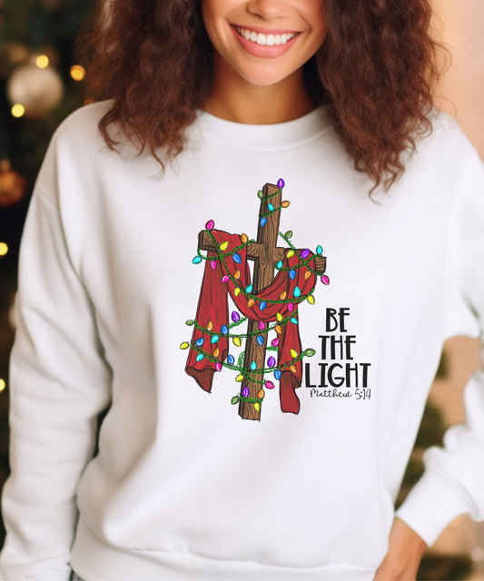 Be The Light - Crewneck  Sweatshirt