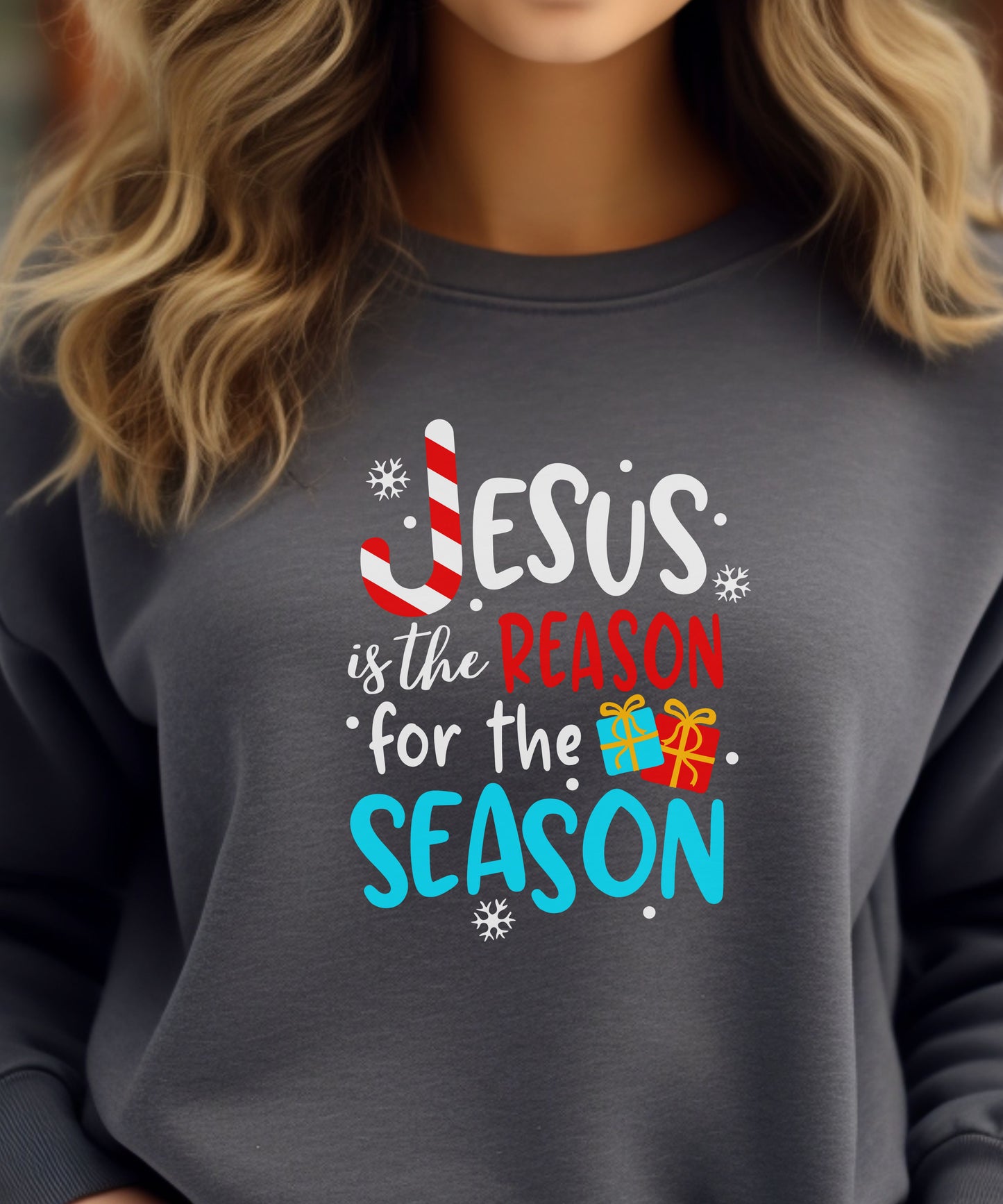 Jesus is the Reason- Crewneck Sweatshirt