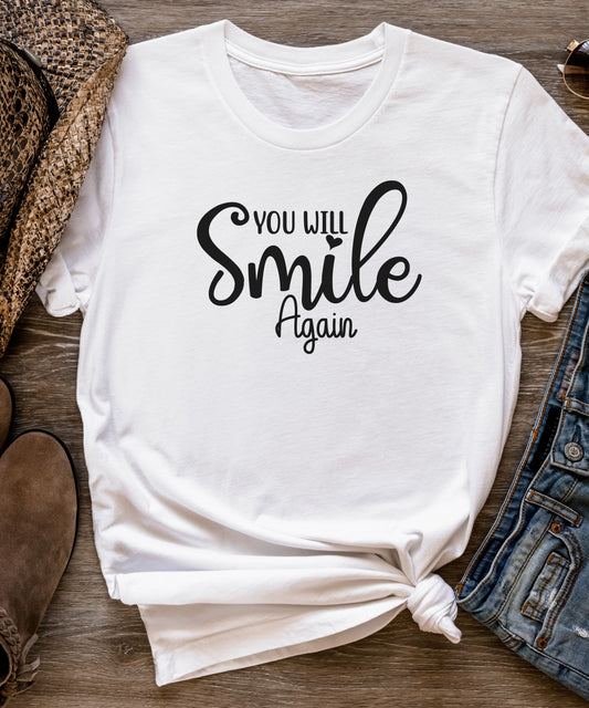 You Will Smile Again - Women's Cotton Tee